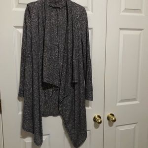 Black and White Long Cardigan